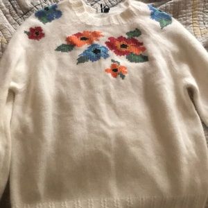 Angora rabbit hair sweater Never used